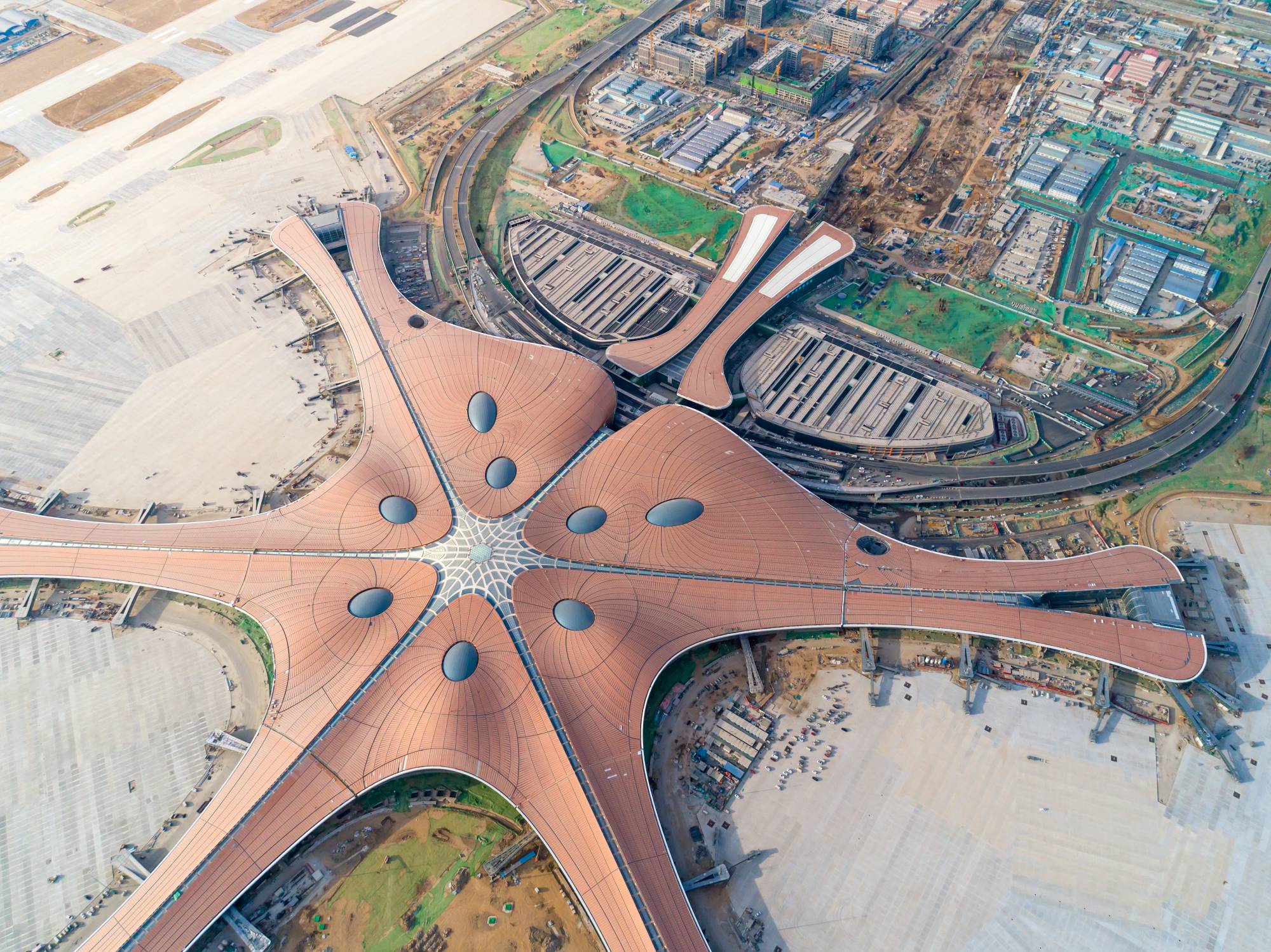 فرودگاه جدید پکن + هوش مصنوعی | Beijing New Airport